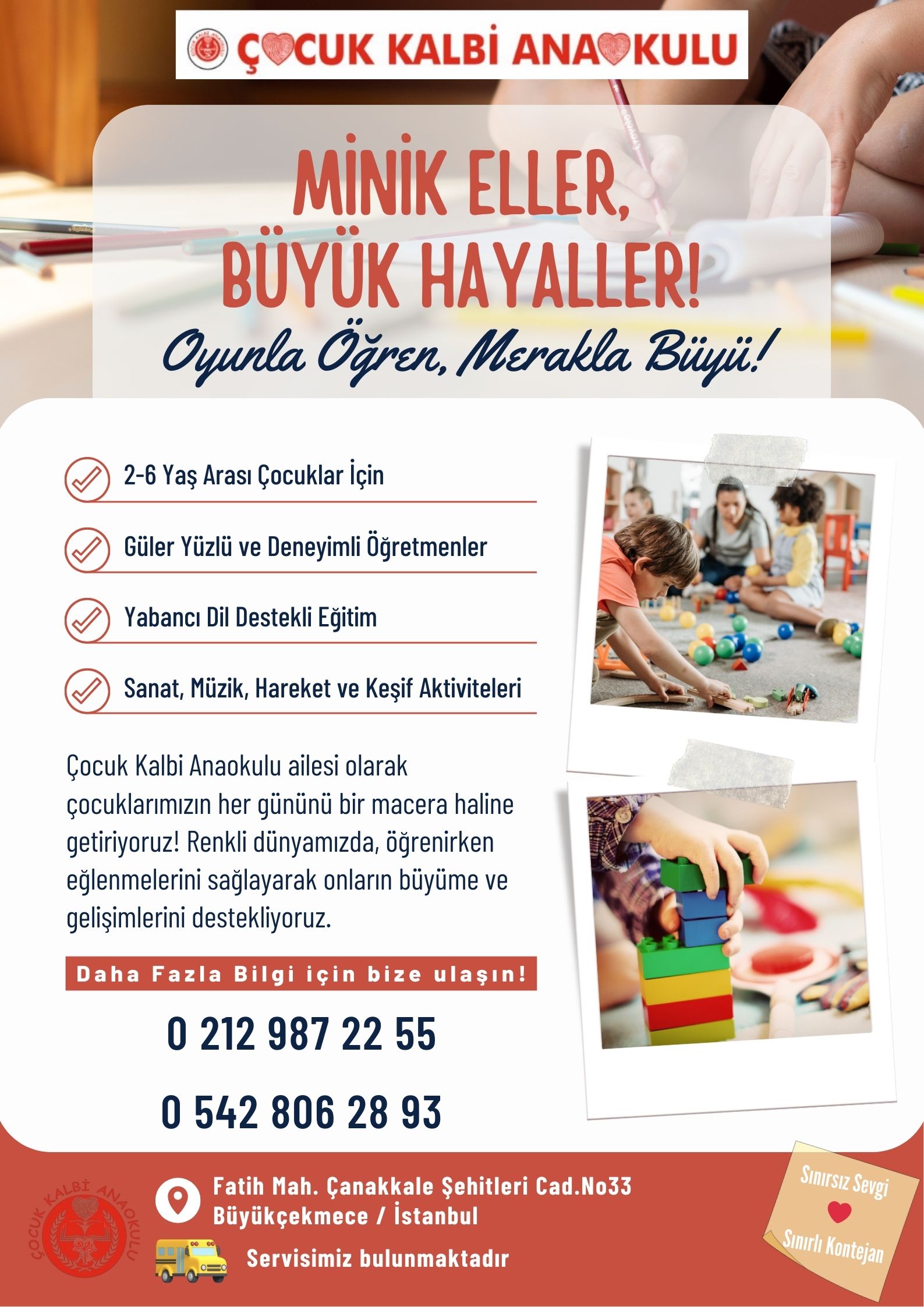 2025-2026 Dönemi Kayıtlarıız Devam Ediyor !!!