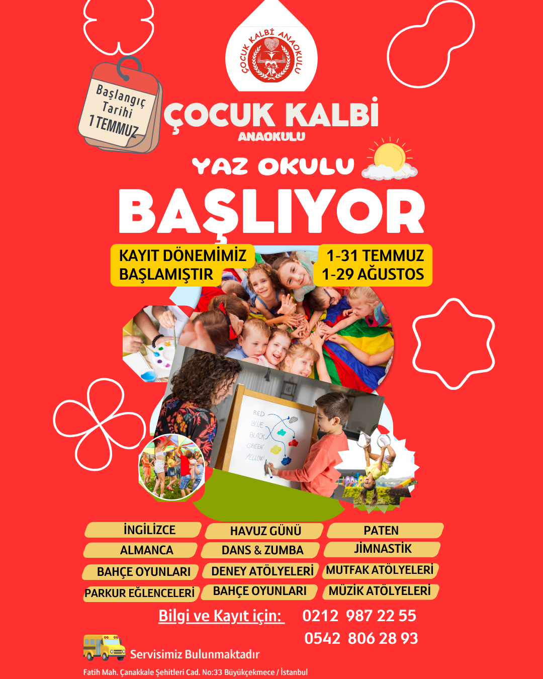 Çocuk Kalbinde Yaz Festivali !!!