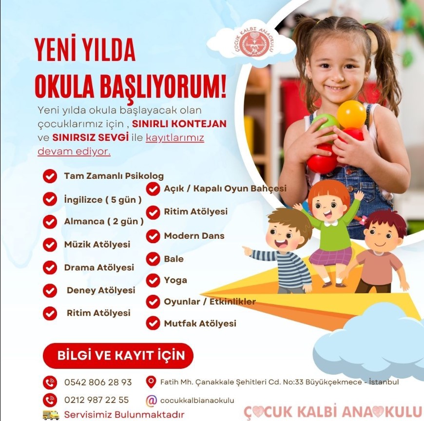 Yeni Yılda Okula Başlıyorum ... !